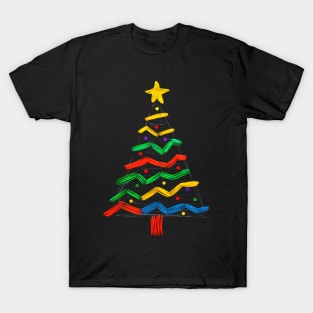 Crayon Christmas Tree #3 T-Shirt